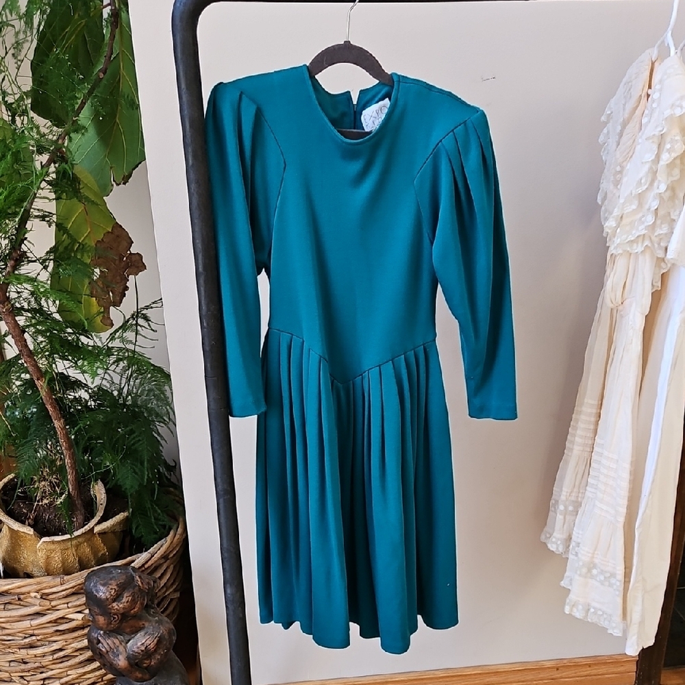 Elegant Teal Kids Dress
